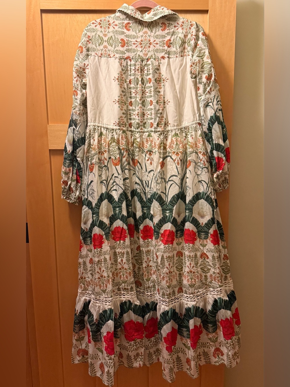 Anthropologie Eleanora Long-Sleeve Maxi Shirt Dress - Picture 2 of 2